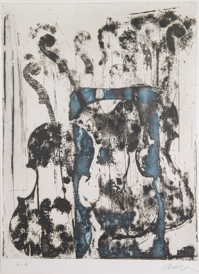Null ARMAN (1928-2005)

Violons 

Epreuve artiste, signée en bas à droite 

Haut&hellip;