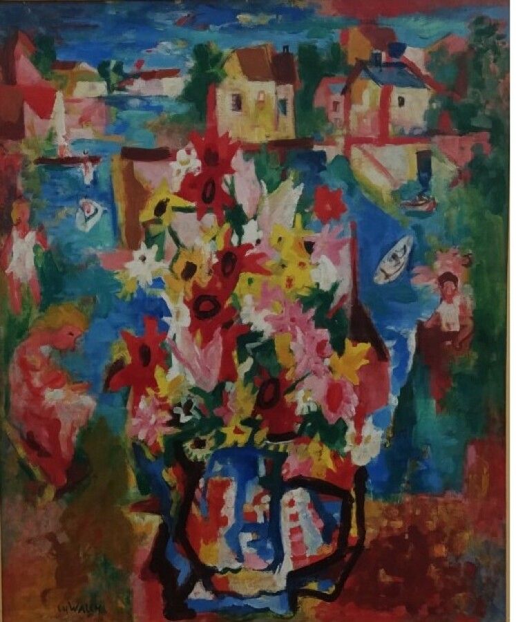 Null WALSH Charles (1896-1948)

Ramo de flores

Lienzo, firmado

Altura: 73 cm 7&hellip;