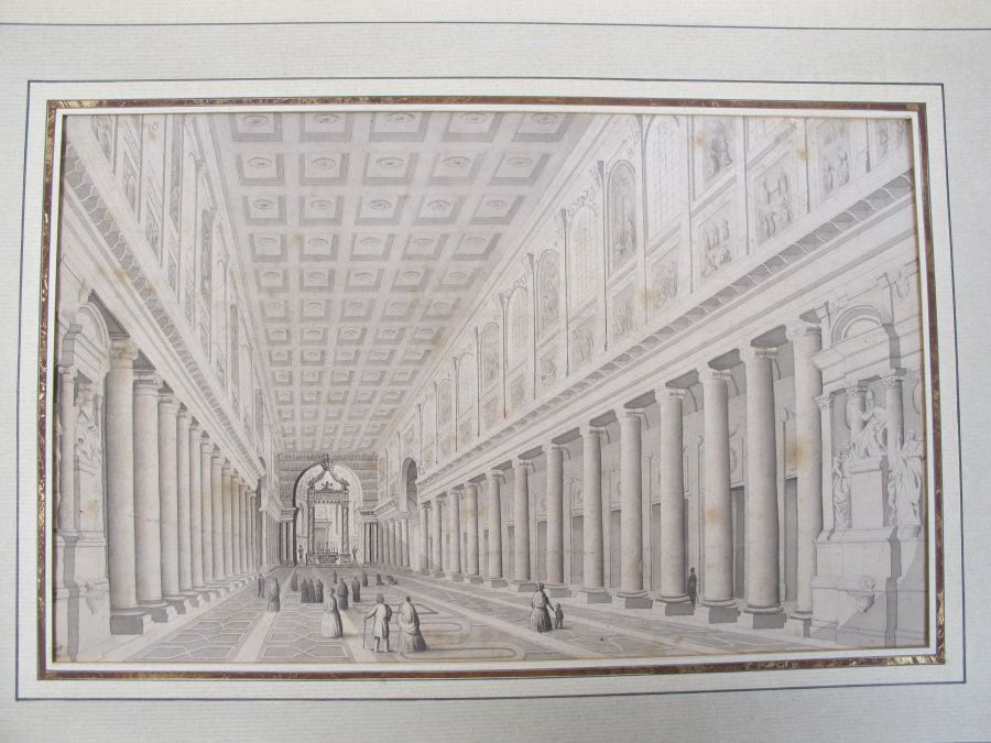 Null Début XIXème

Intérieur de Santa Maria Maggiore

dessin au crayon

Haut. : &hellip;