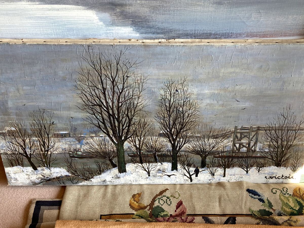 Null VICTOIRE R.

Campagne en hiver

Huile sur toile

39 x 80 cm