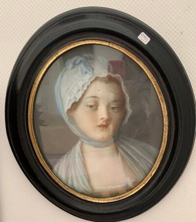 Null In the taste of GREUZE

Young girl with a bonnet 

Pastel

Height : 35 cm 3&hellip;