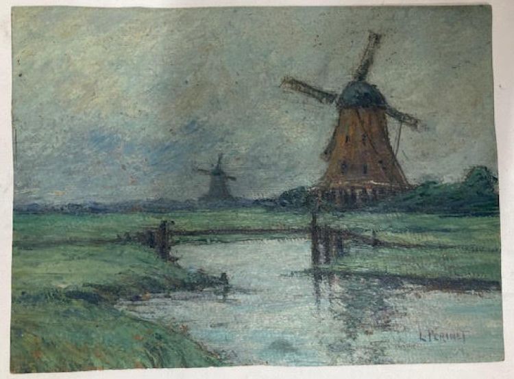 Null PERINET Louis

Mill in Holland

Oil on cardboard signed lower right

Height&hellip;