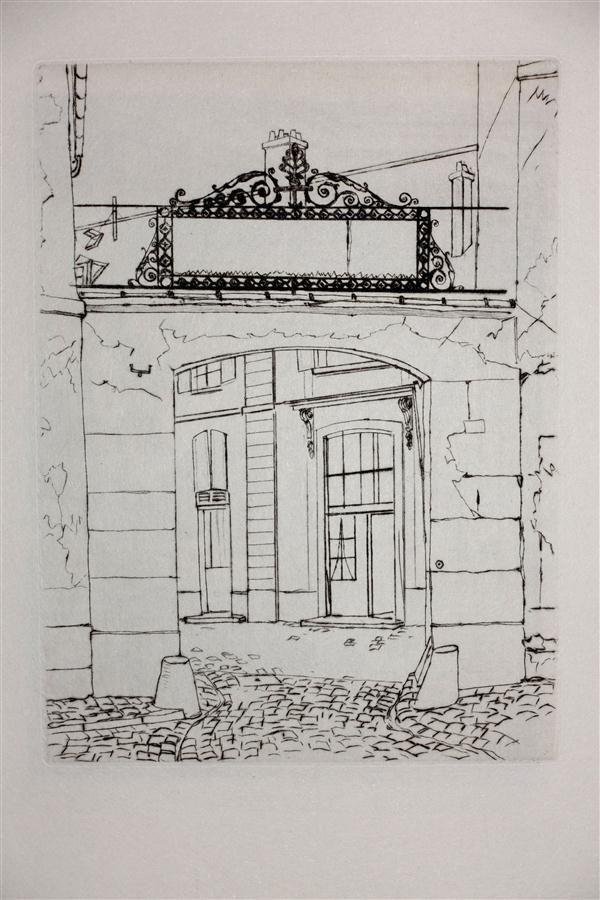 Null Strong set of etchings on japanese paper.

Views of Paris, Versailles, etc.&hellip;