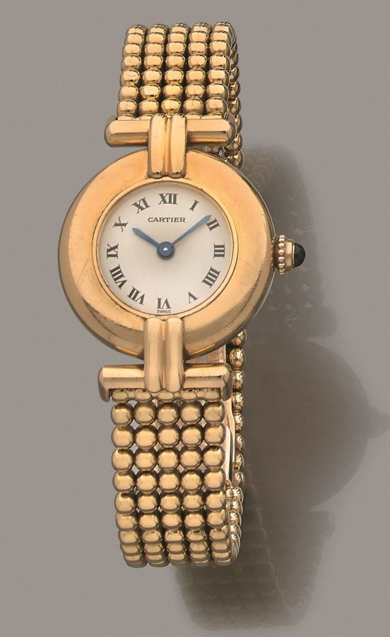 Null CARTIER

Réf. 1722

No. 8057911

Montre bracelet de dame en or 18k (750). L&hellip;