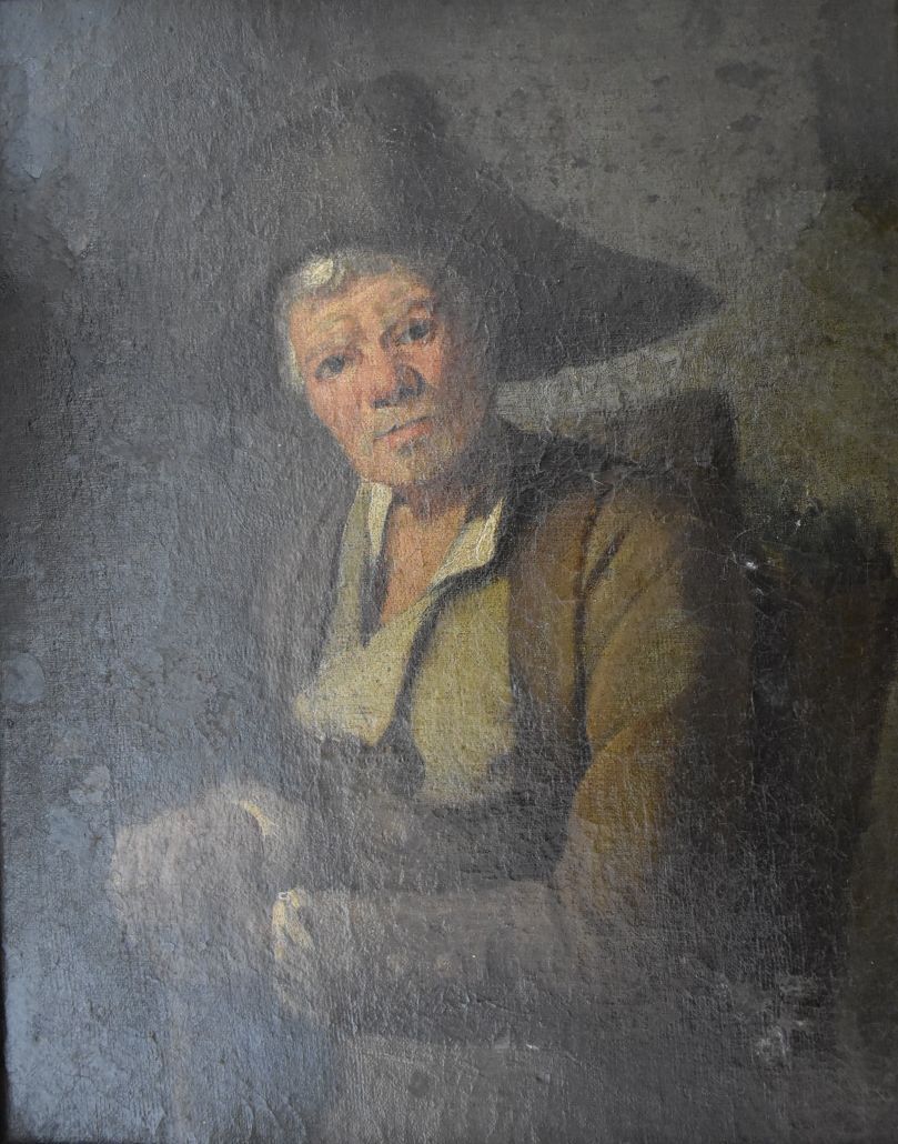 Null Ecole française du XIXème

Portrait d'homme au chapeau

Huile sur toile 

H&hellip;