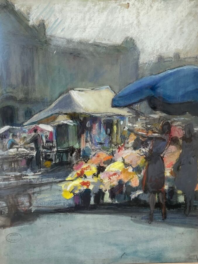 Null A.DE PANAT

The flower market

Pastel