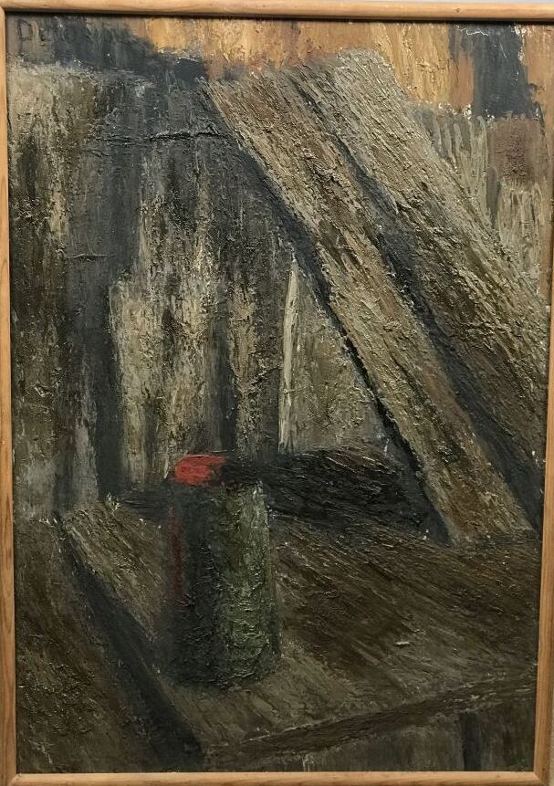 Null DELORME Louise (1928)

布面油画，左上角有签名

高度：91厘米91；宽度：64厘米