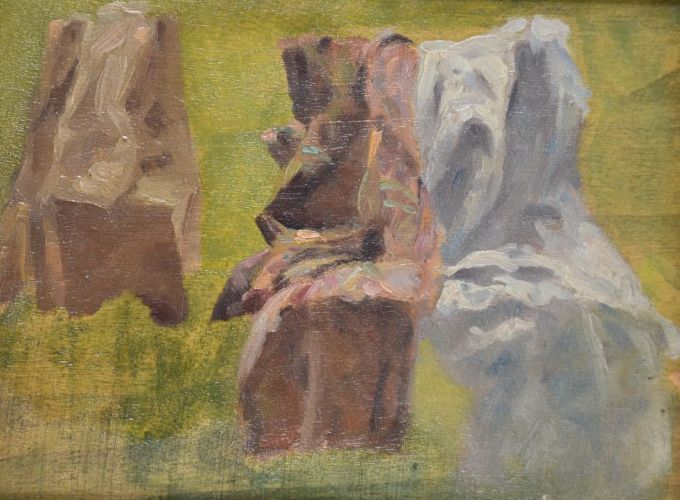 Null MODERN SCHOOL

Study of Fabrics in the Shade by the Sun

Oil on panel

Heig&hellip;