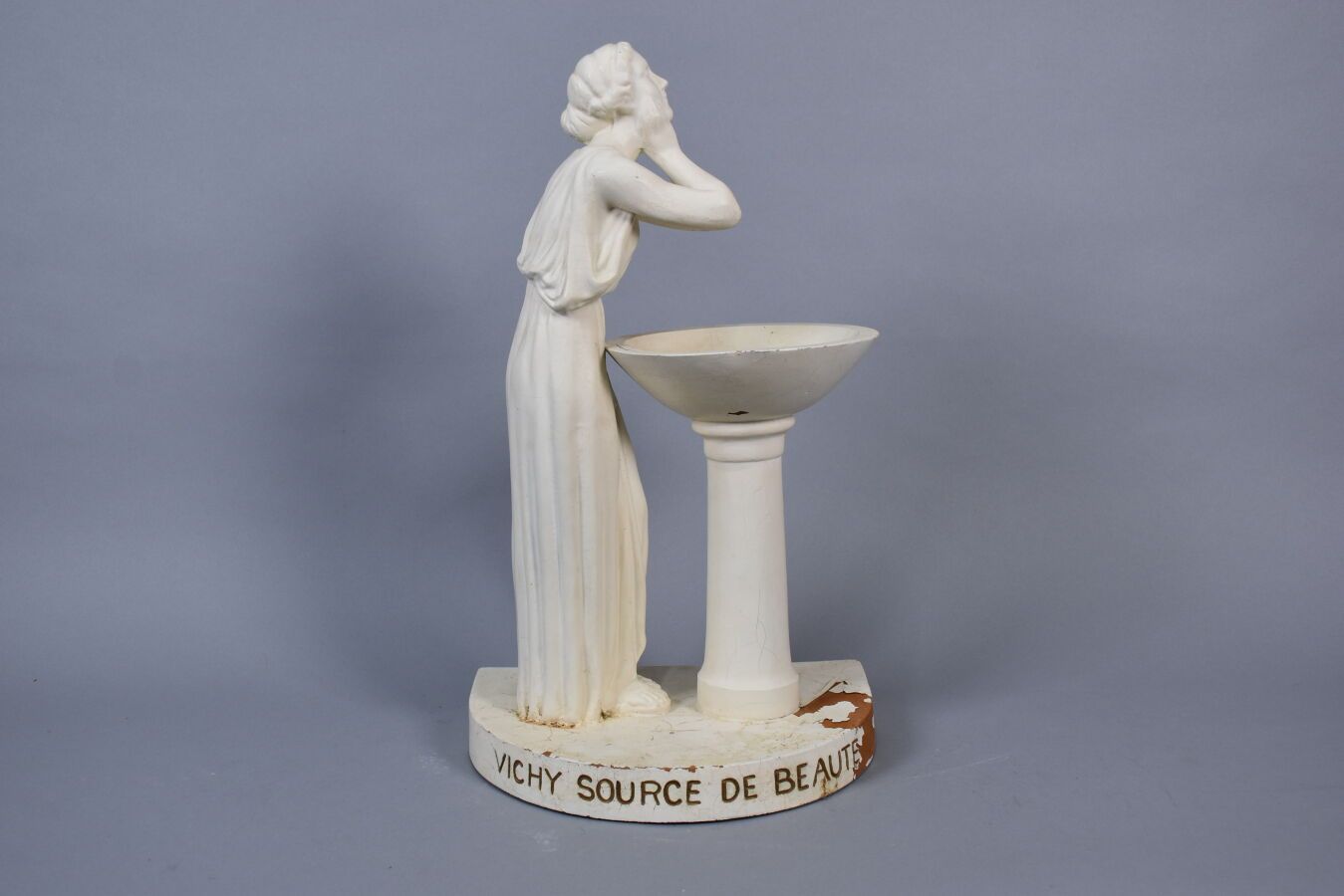 Null Lampe publicitaire Vichy source de beauté

vers 1930

Haut. : 45cm