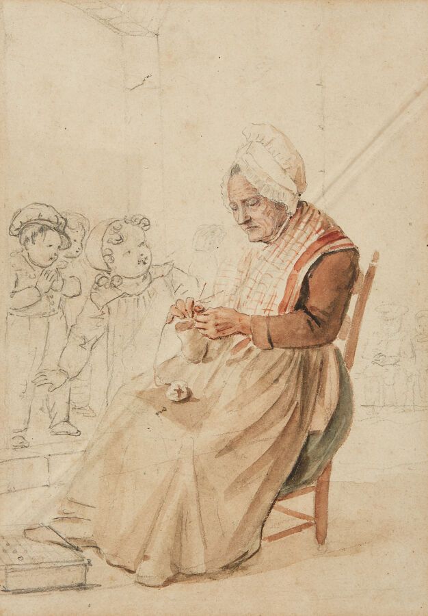 Null 作者：加拉尔-古斯塔夫(1779-1841)

没有怜悯的童年，研究

石墨和水彩画

高度：18.5厘米18.5；宽度：13厘米（视线）。

我们的&hellip;