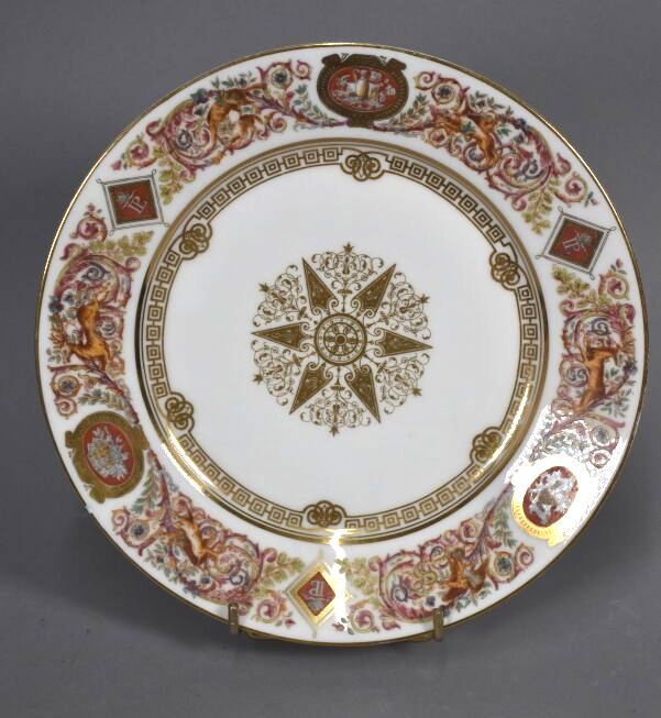 Null In the taste of SEVRES

Plate of the Fontainebleau service for Louis Philip&hellip;