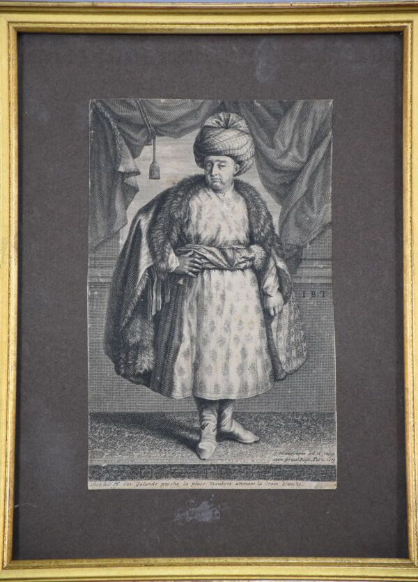 Null John Hainzelman

Portrait en pied de Jean-Baptiste Tavernier, 1679

Gravure&hellip;