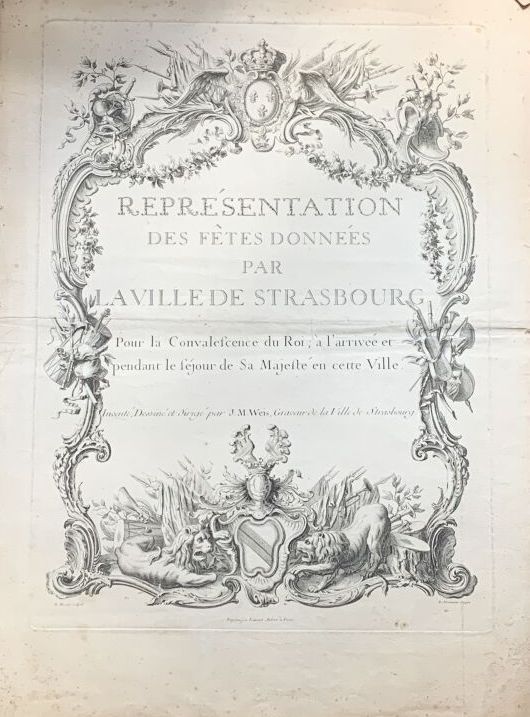 Null Ensemble de gravures sur les fêtes de la ville de Starsbourg

"Représentati&hellip;