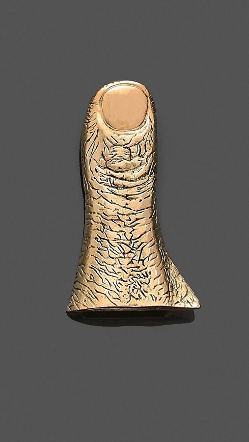 Null CESAR (1921-1998)
Collar colgante de una pulgada en oro 750 milésimas firma&hellip;