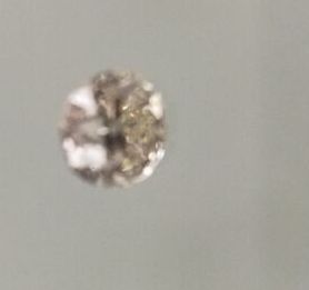 Null Diamond on paper of about 0.73 ct