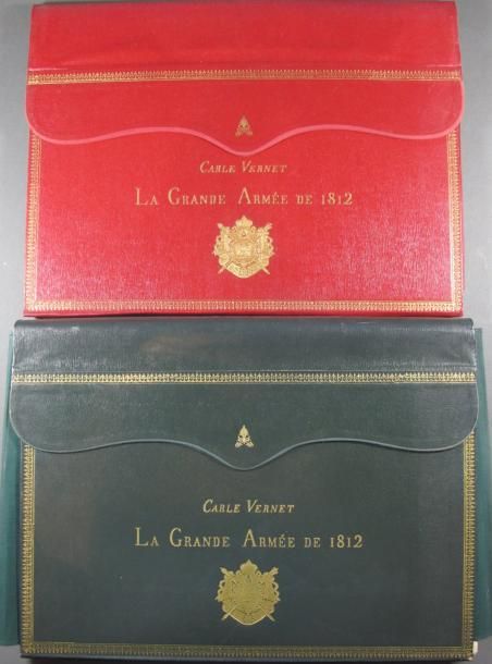 Null «La Grande armée en 1812» par Carle Vernet. Collection Raoul et Jean Brunon&hellip;