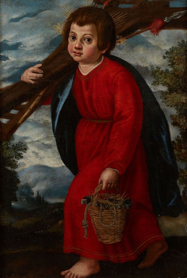 Null Ecole espagnole du XVIIe siècle
Christ enfant portant les armes de la passi&hellip;