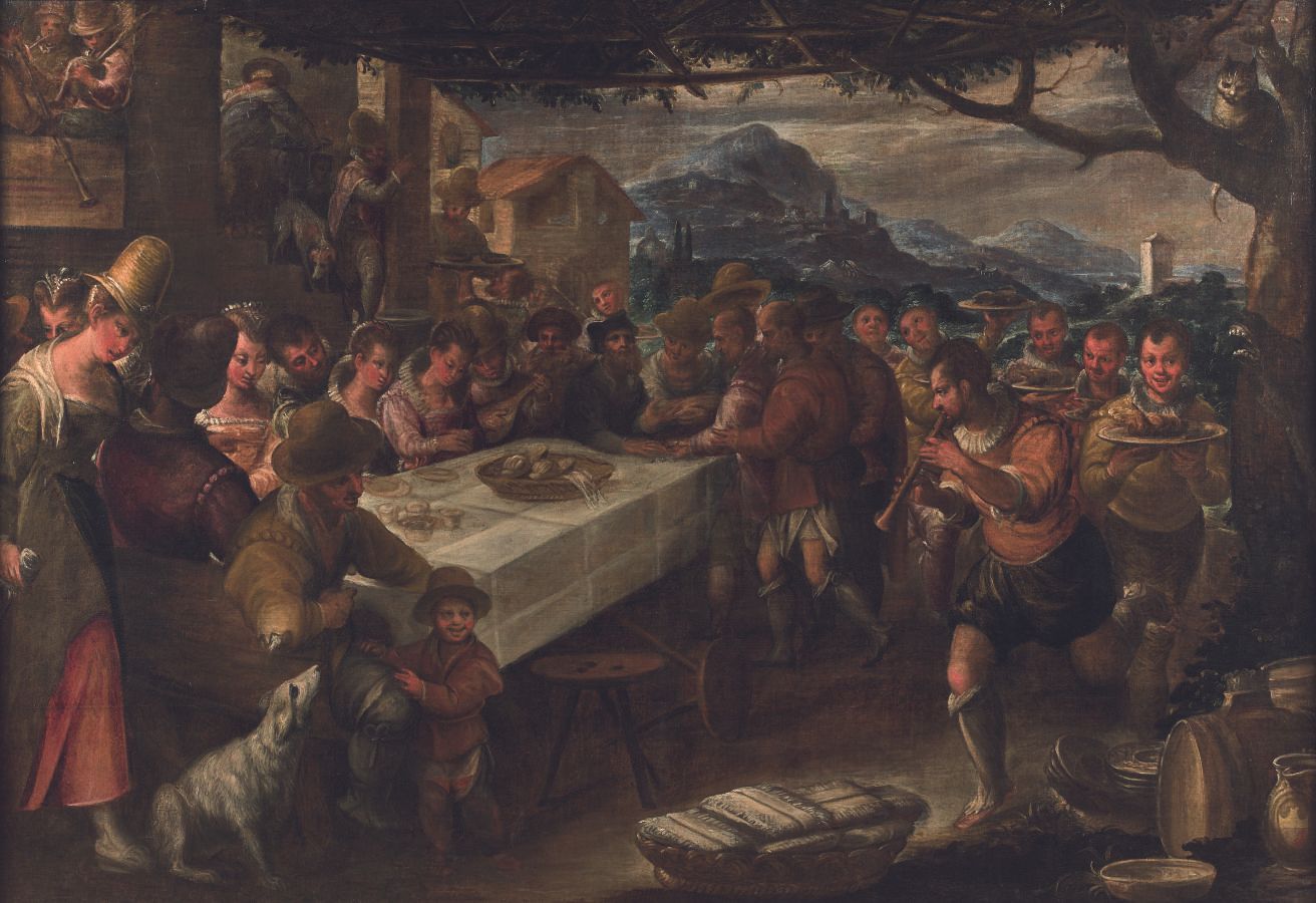Null TOEPUT dit POZZOSERRATO Lodewyk, attribué à (1550-1604/5)
Scène de banquet
&hellip;