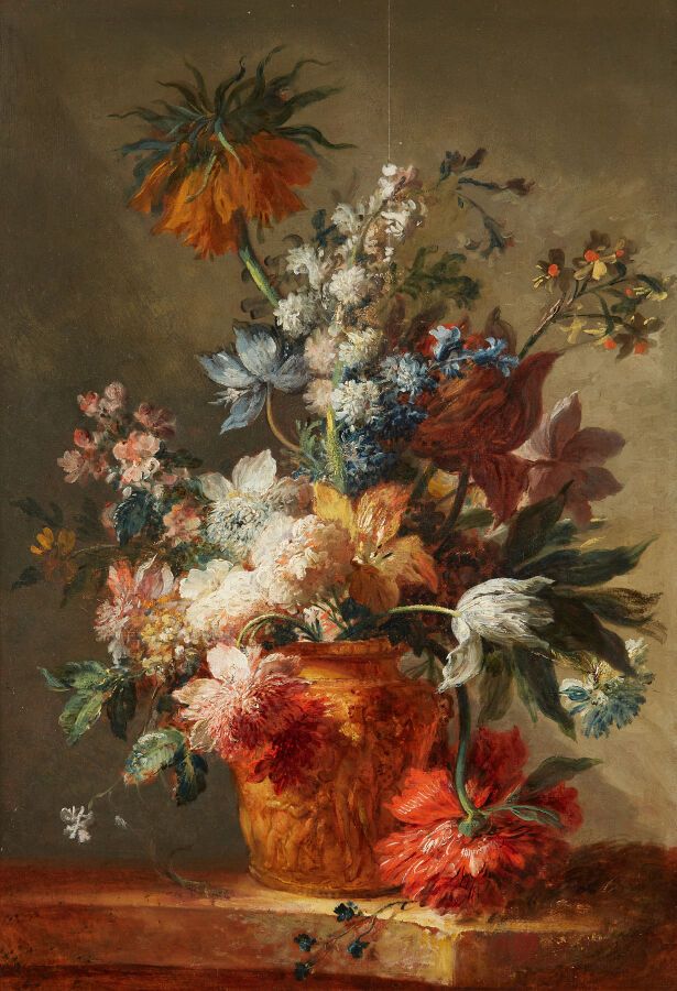 Null Ecole française du XIXe siècle
Bouquet de fleurs
Huile sur panneau
48 x 33 &hellip;
