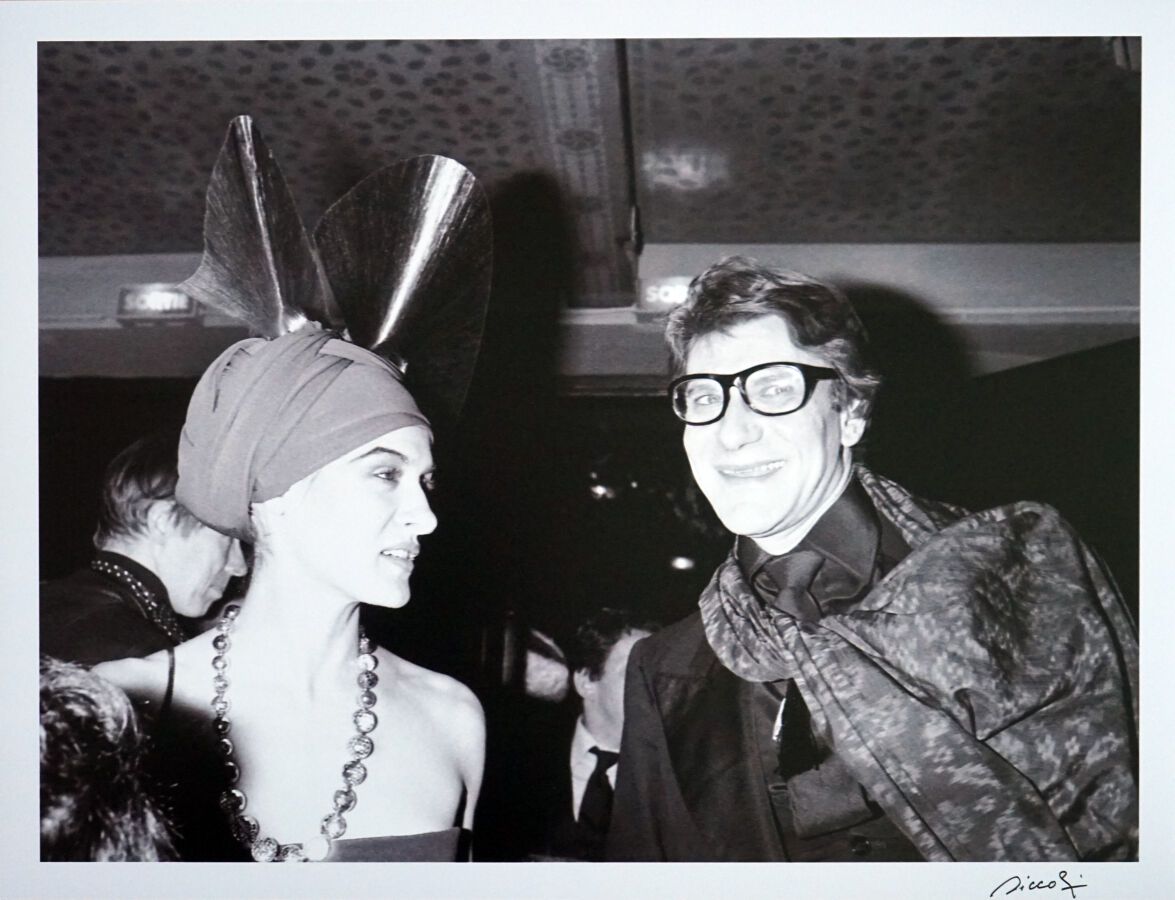 Null Yves Saint Laurent und Paloma Picasso im Palace
Abzug auf Fujifilm-Papier ,&hellip;