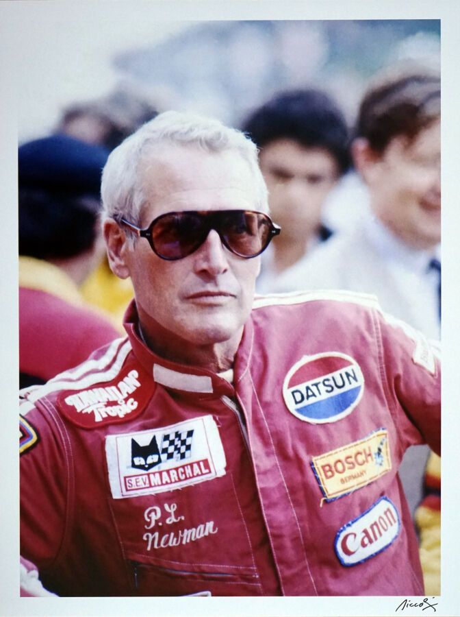 Null Paul Newman 24H Le Mans 1979
Abzug auf Silberpapier, Format 50 x 37 cm , mi&hellip;
