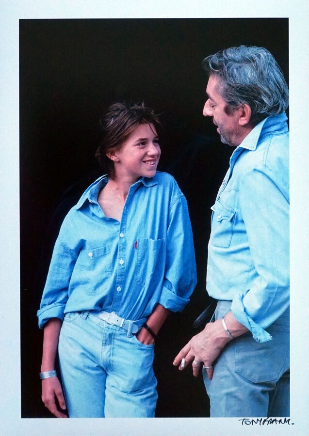 Null Serge Gainsbourg und Charlotte Paris 1985
Silberpapierabzug, Format 30 x 20&hellip;