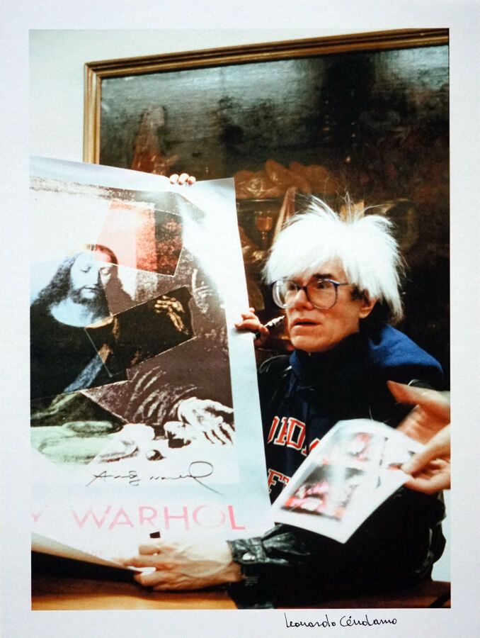 Null Andy Warhol 1987
Abzug auf Brigt White Papier, Format 30 x 40 cm, mit schwa&hellip;