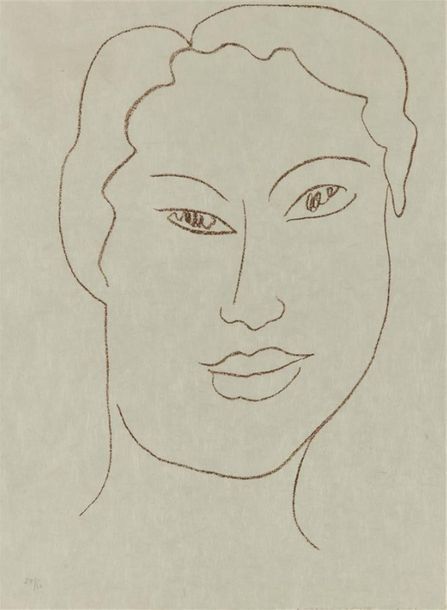 Null Henri Matisse (1869-1954)
Pl. Pour J.-A. Nau, Poésies antillaises, Paris, M&hellip;