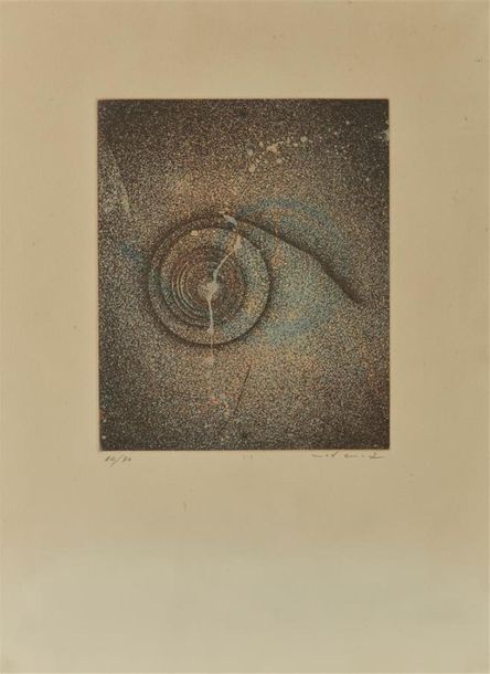 Null Max Ernst (1891-1976)
Sans titre. 1964. Eau-forte et aquatinte. 170 x 205. &hellip;