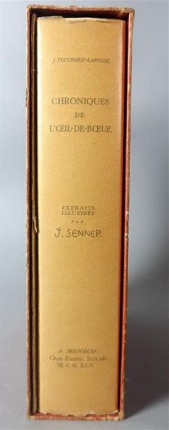 Null Chroniques de l'Oeil de boeuf par J. Sennep, un ouvrage avec emboitage