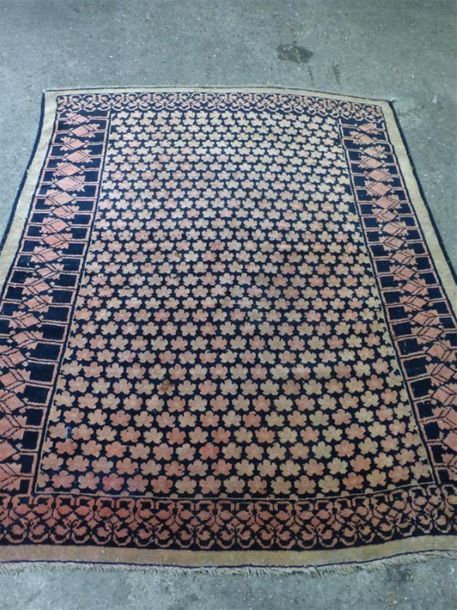 Null Tapis Karabagh (chaîne, trame et velours en laine), Est du Caucase. 152 x 1&hellip;