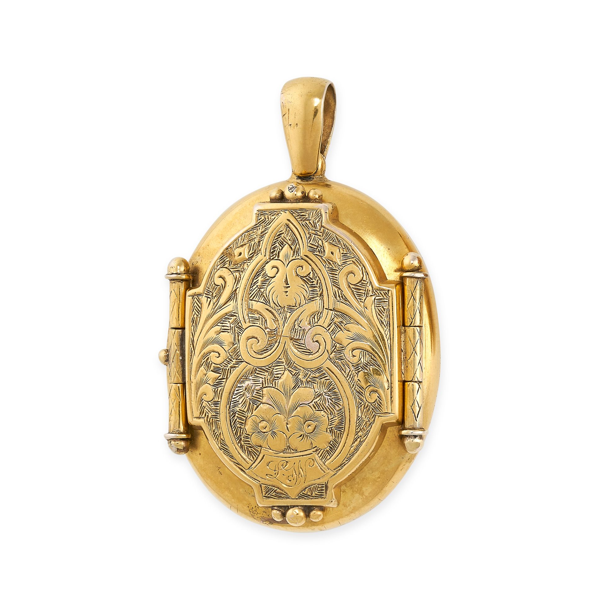 Null NO RESERVE - AN ANTIQUE FAMILY LOCKET PENDANT, LATE 19TH CENTURY in high ca&hellip;