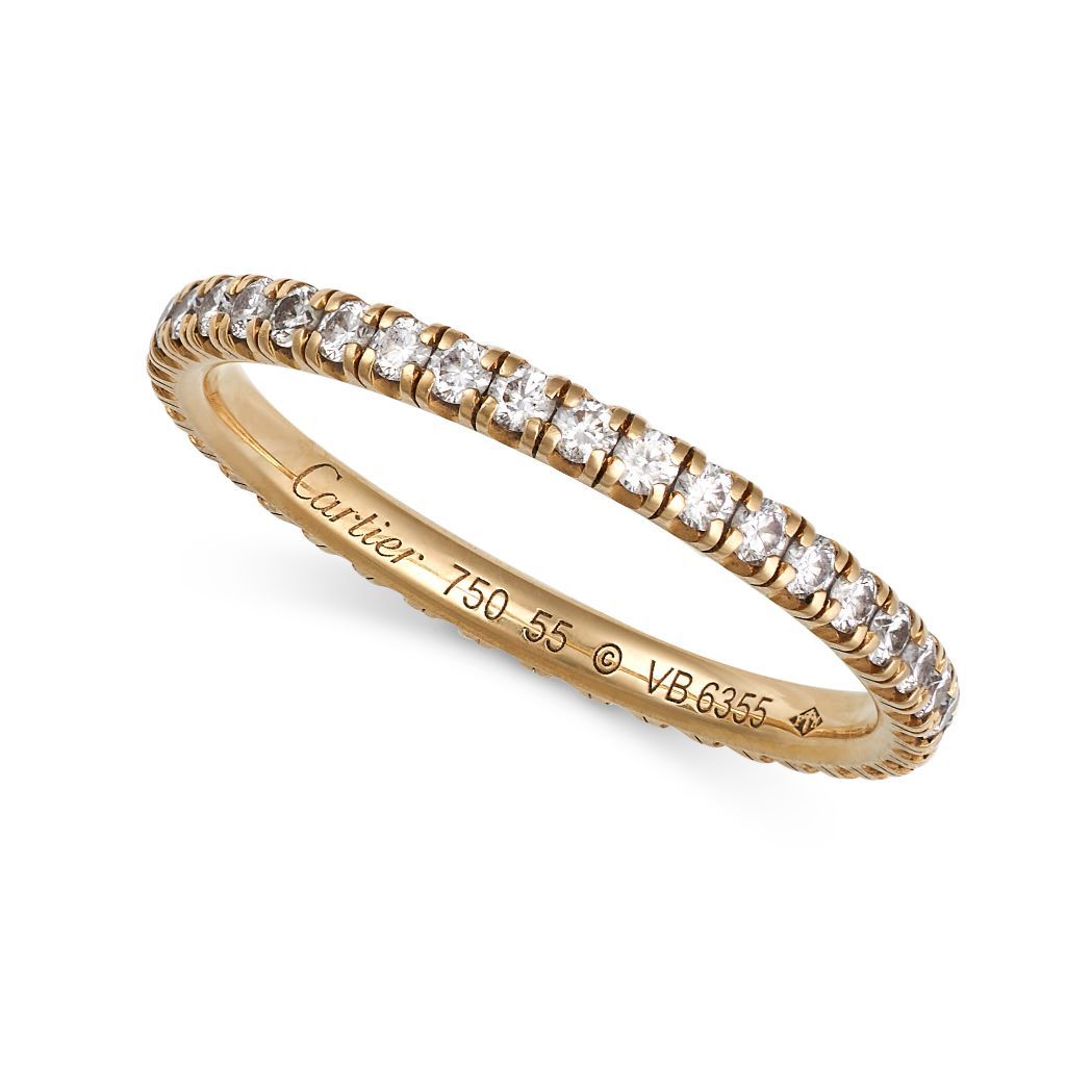 Null CARTIER, ANILLO ETERNO DE DIAMANTES ETINCELLE DE CARTIER en oro amarillo de&hellip;