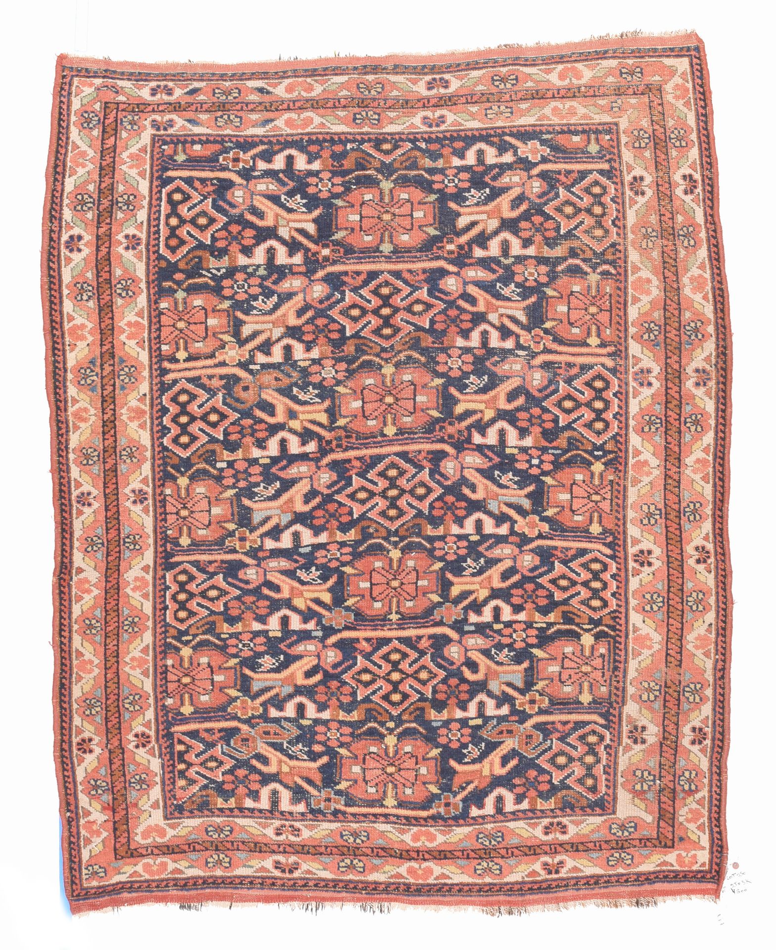 Null Tappeto Afshar, 4'2'' x 5'9''