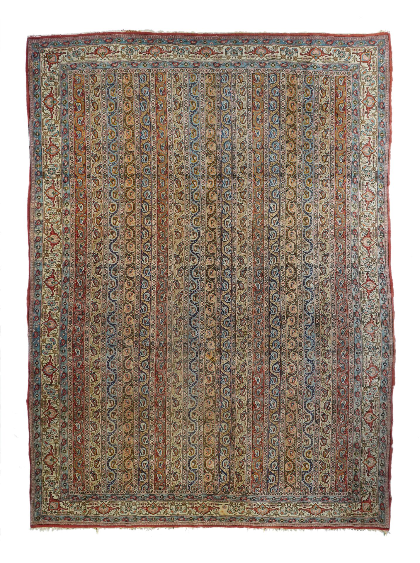 Null Qum地毯，7'11'' x 10'11'' 。