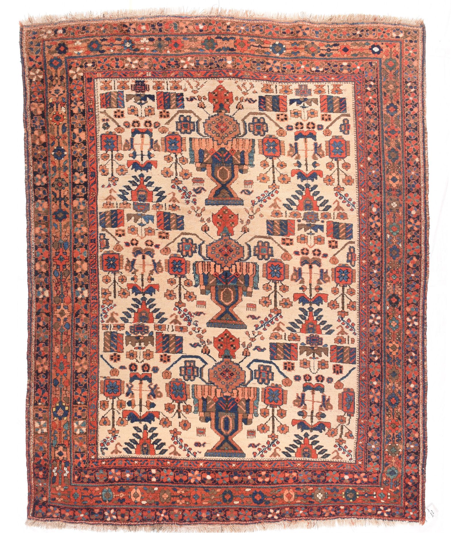 Null Tapis Afshar, 5'2'' x 6'6''