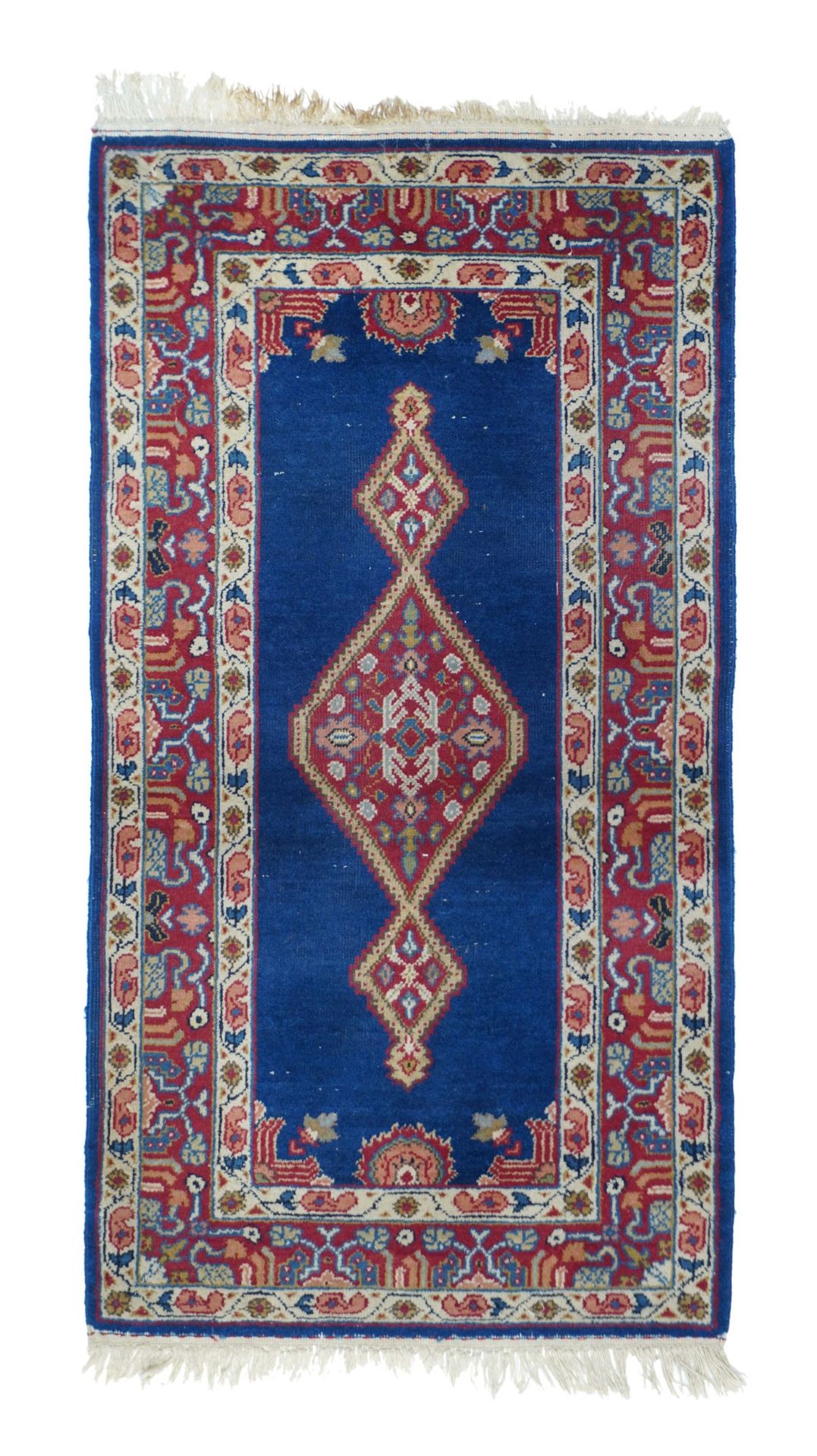 Null 复古土耳其斯巴达地毯，2'6" x 4'6" ( 0.76 x 1.37 M )