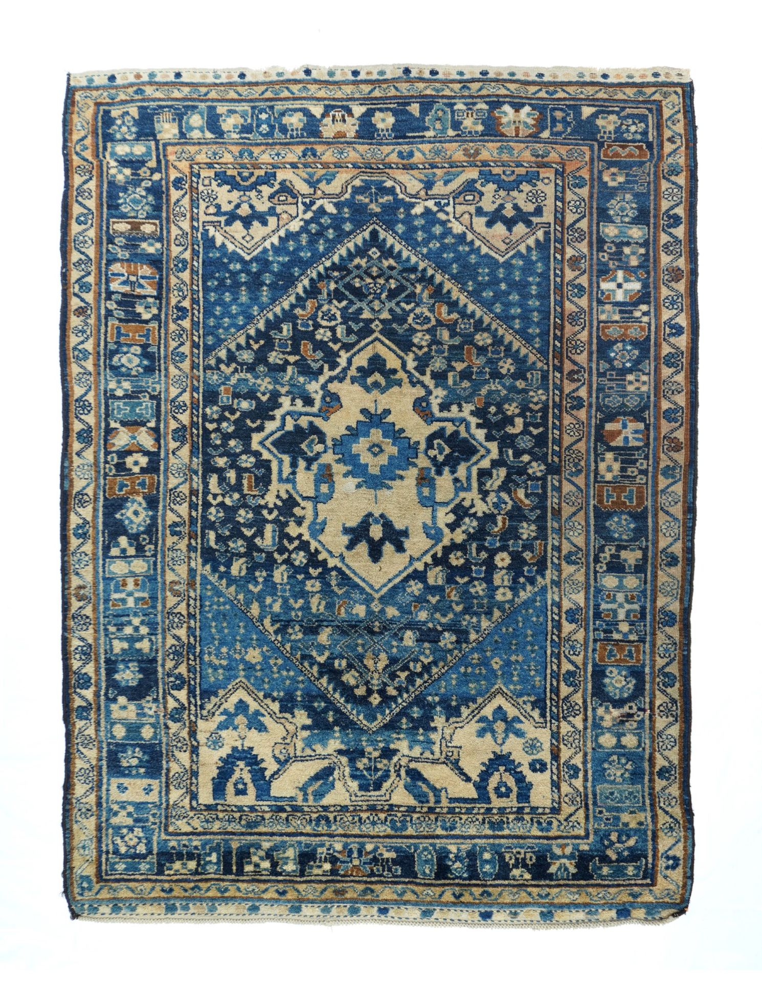Null 古董Malayer地毯，5'4'' x 7'6'' ( 1.63 x 2.29 M )