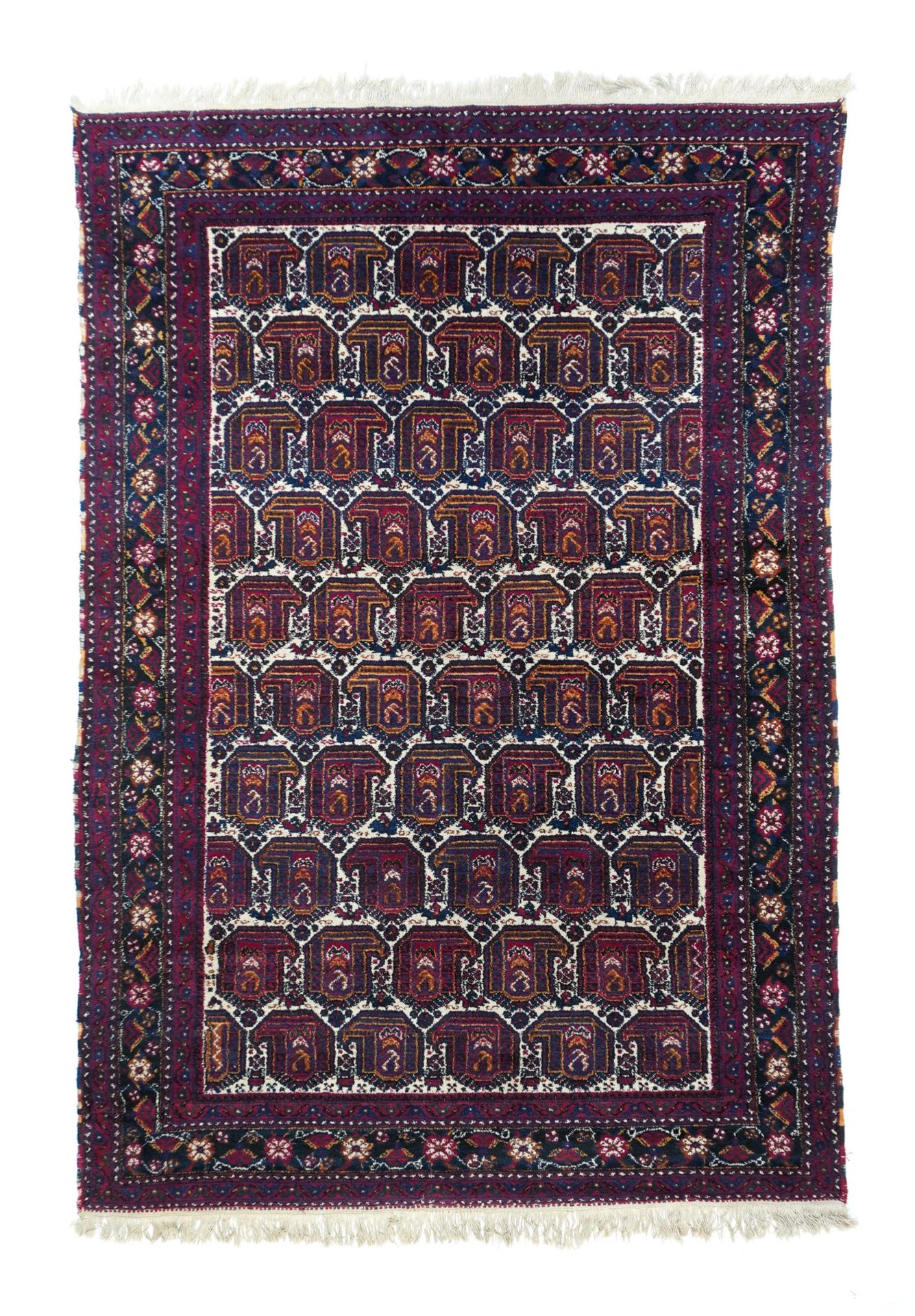 Null Antique Afshar Rug, 4'7'' x 6'9'' ( 1.40 x 2.06 M )