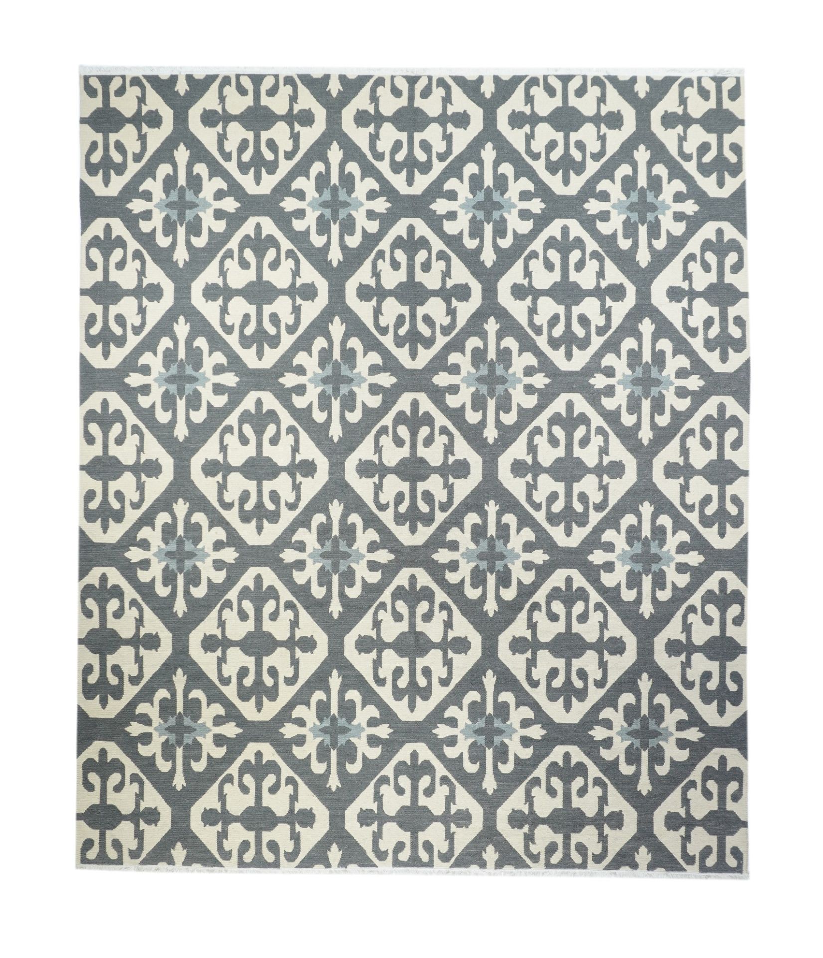 Null 土耳其苏马克地毯，8' x 10' ( 2.44 x 3.05 M )