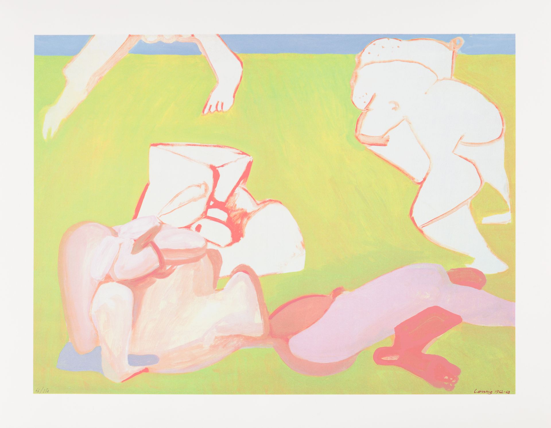 Lassnig, Maria Drei Figuren, 2005; nach dem gleichnamigen Gemälde von 1962/63
Si&hellip;