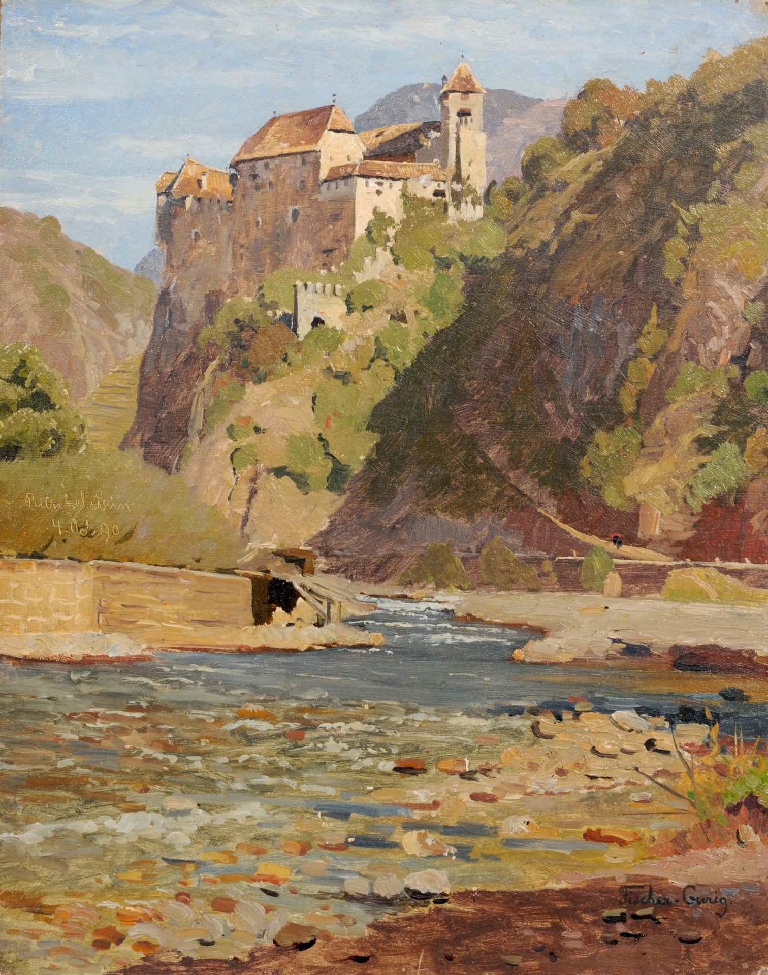 Adolf Fischer-Gurig Adolf Fischer-Gurig, Runkelstein Castle (South Tyrol). 1890.&hellip;