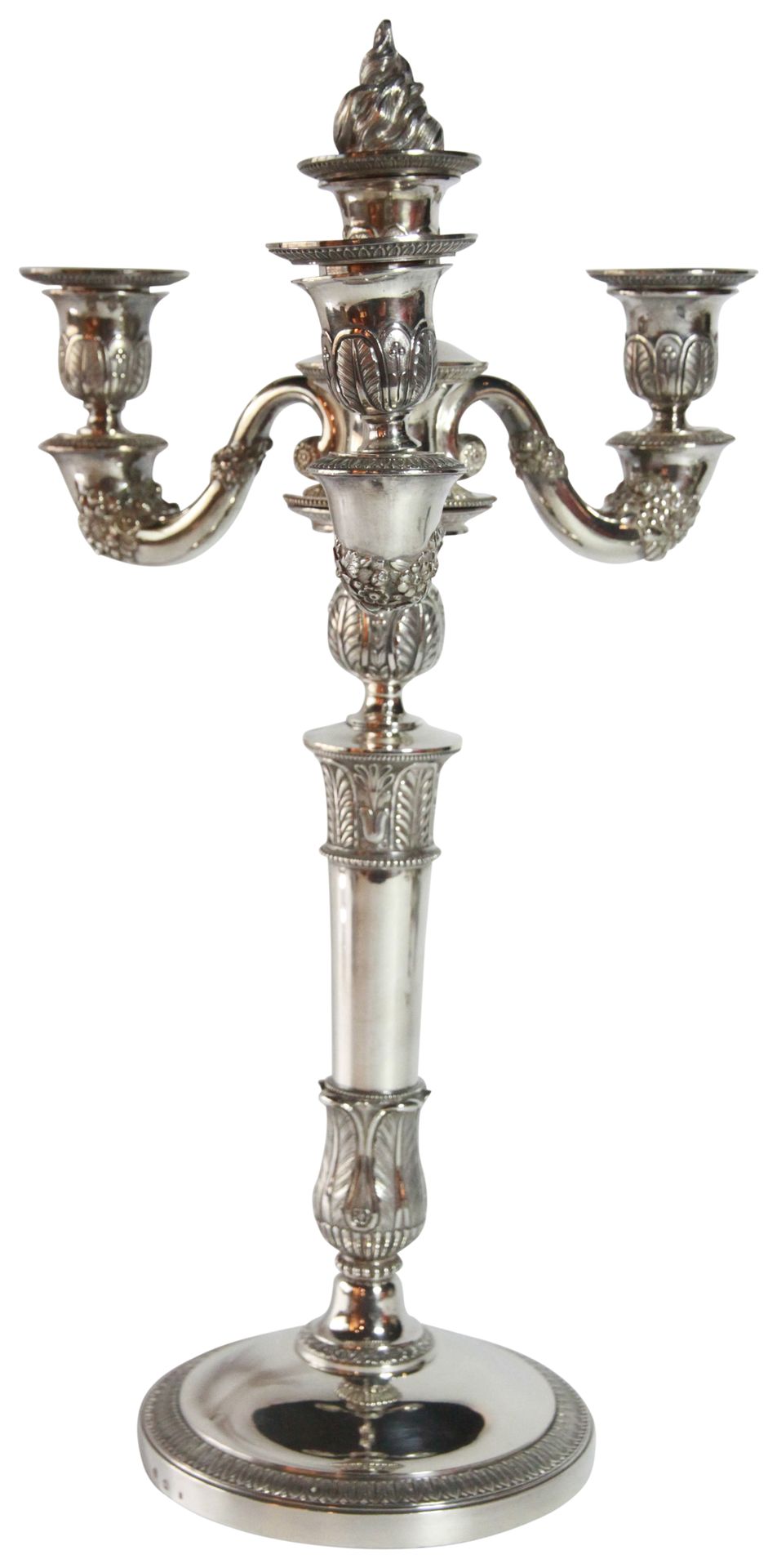 Null 一对不同寻常的意大利矮烛台，装饰有海洋生物（高：12 厘米），出处：一位绅士的财产