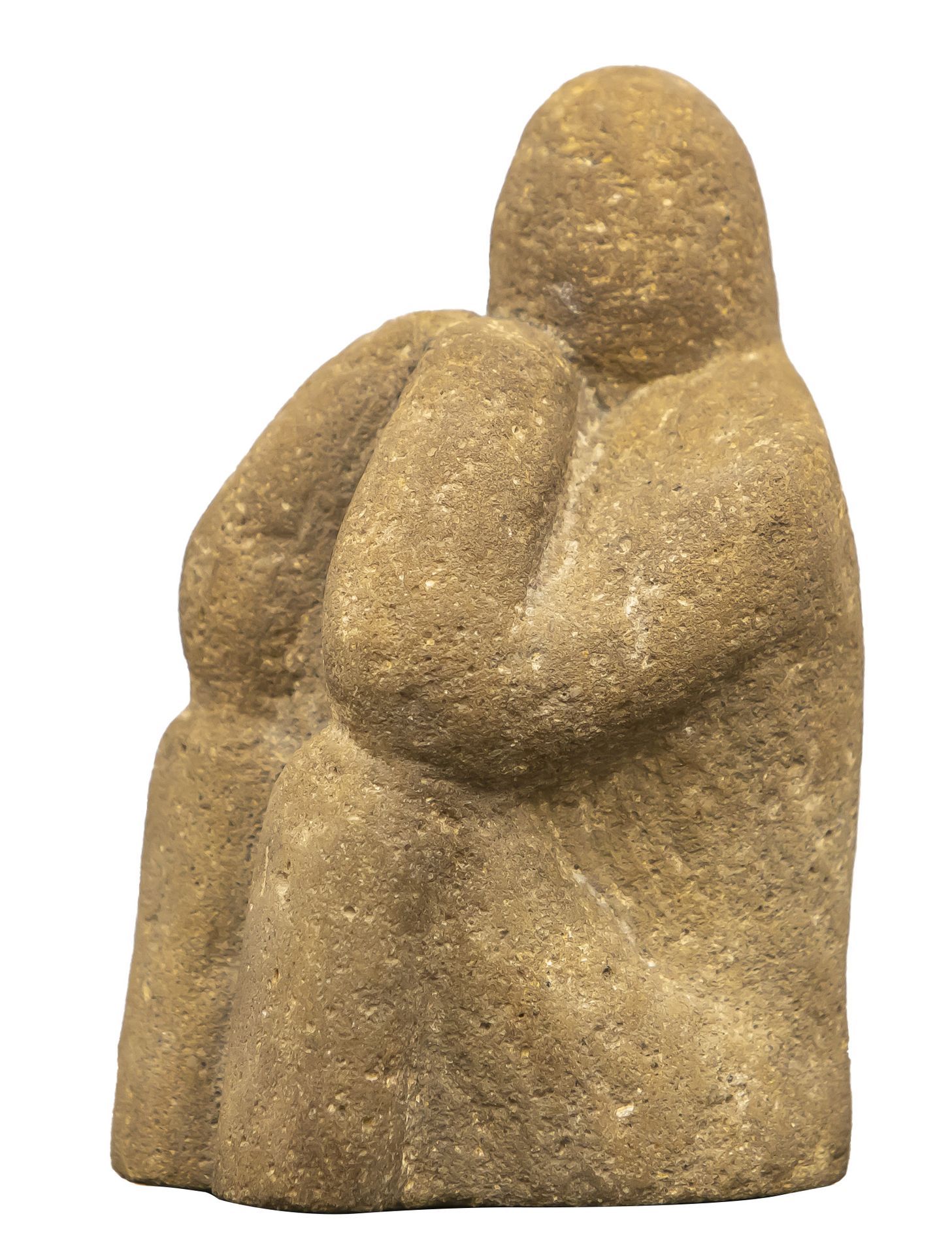 CONSTANTIN BRANCUSI (1876 - 1957) PRIMITIVE IDOL IN REFLECTION, 1902 

Signed at&hellip;