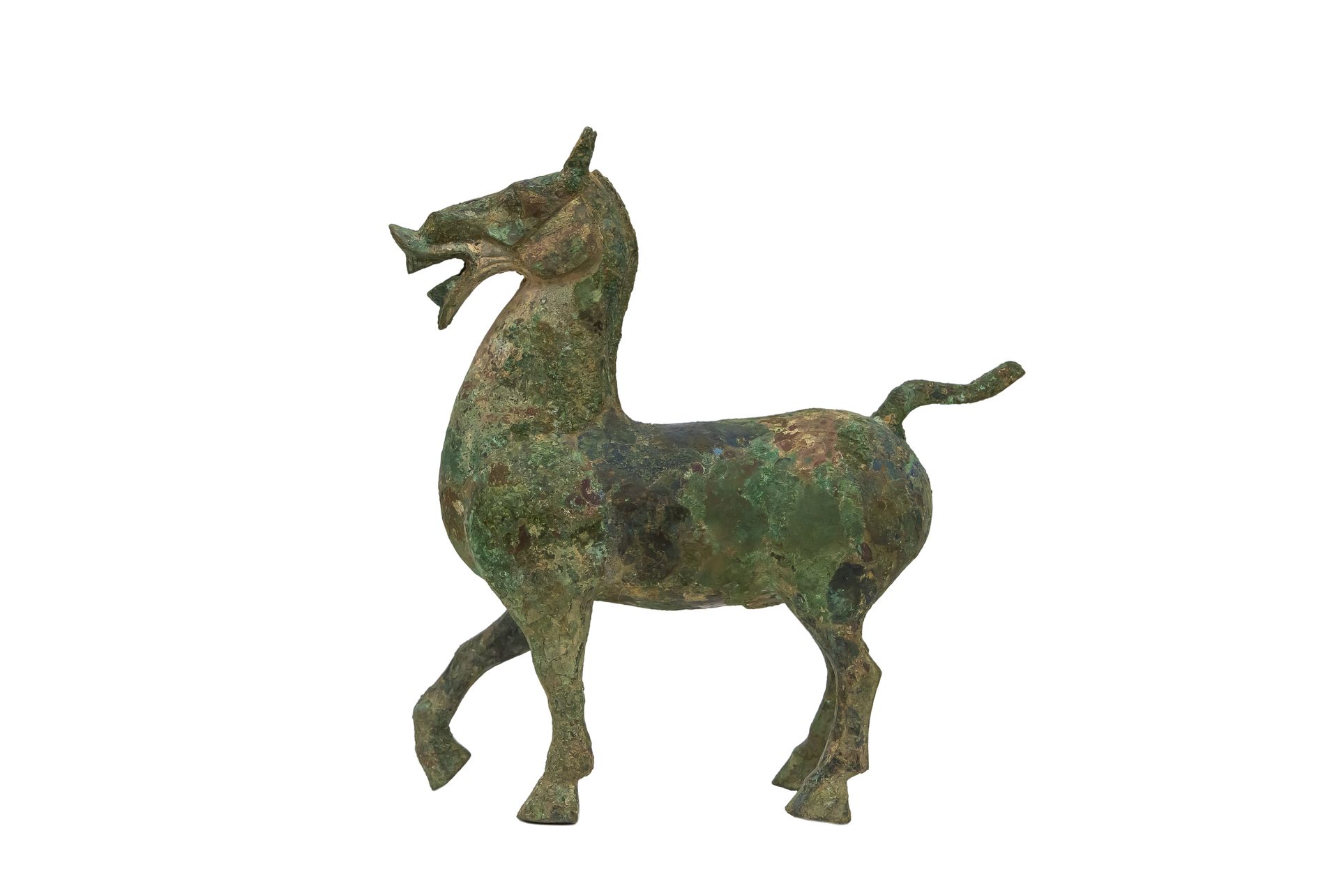 Cheval Han Bronze Cheval Han Bronze 33x33cm Étude réalisé par le cabinet d’exper&hellip;