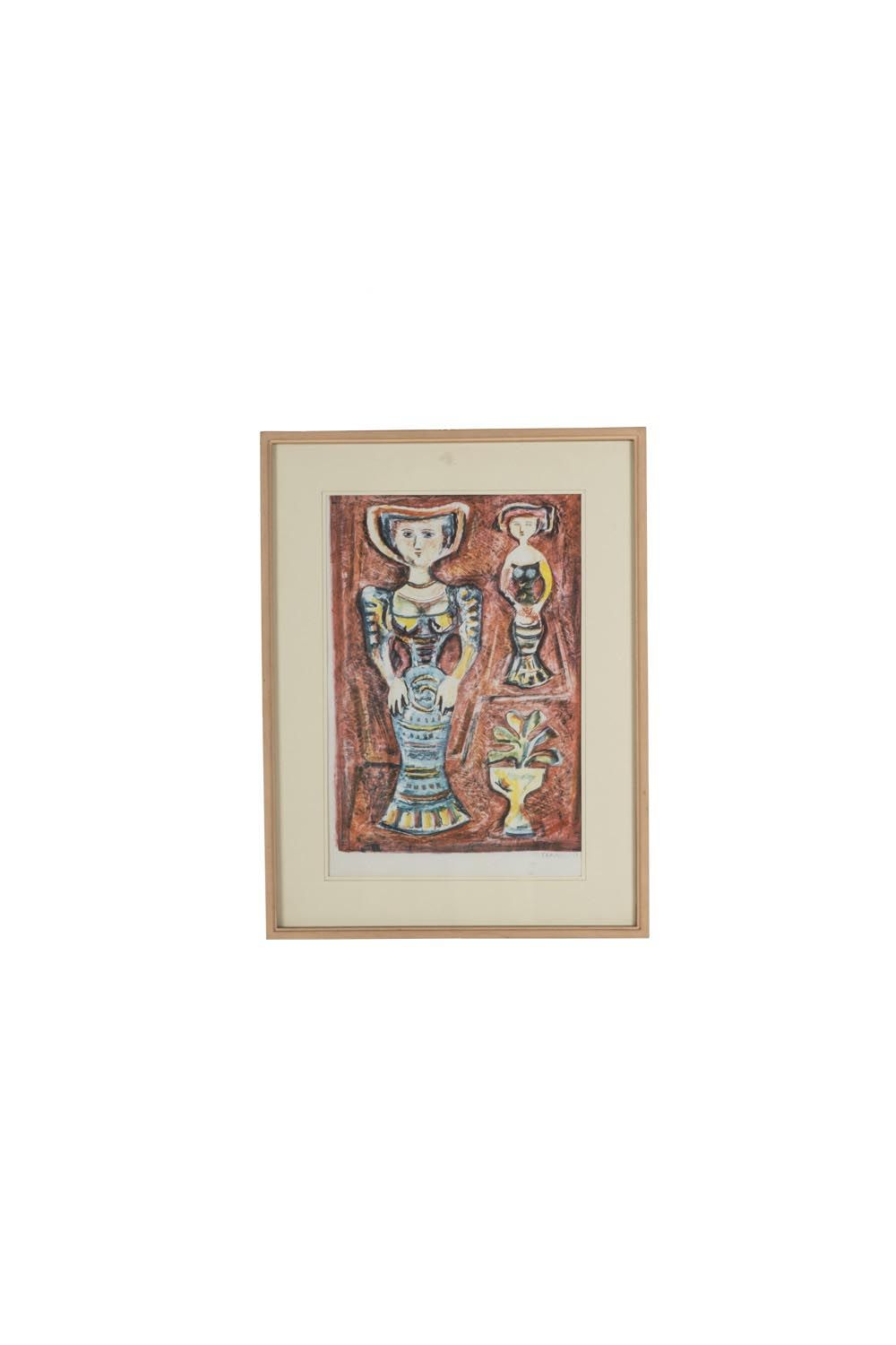 MASSIMO CAMPIGLI (Berlino 1895 - Saint-Tropez 1971) Femmes, fleurs

Lithographie&hellip;