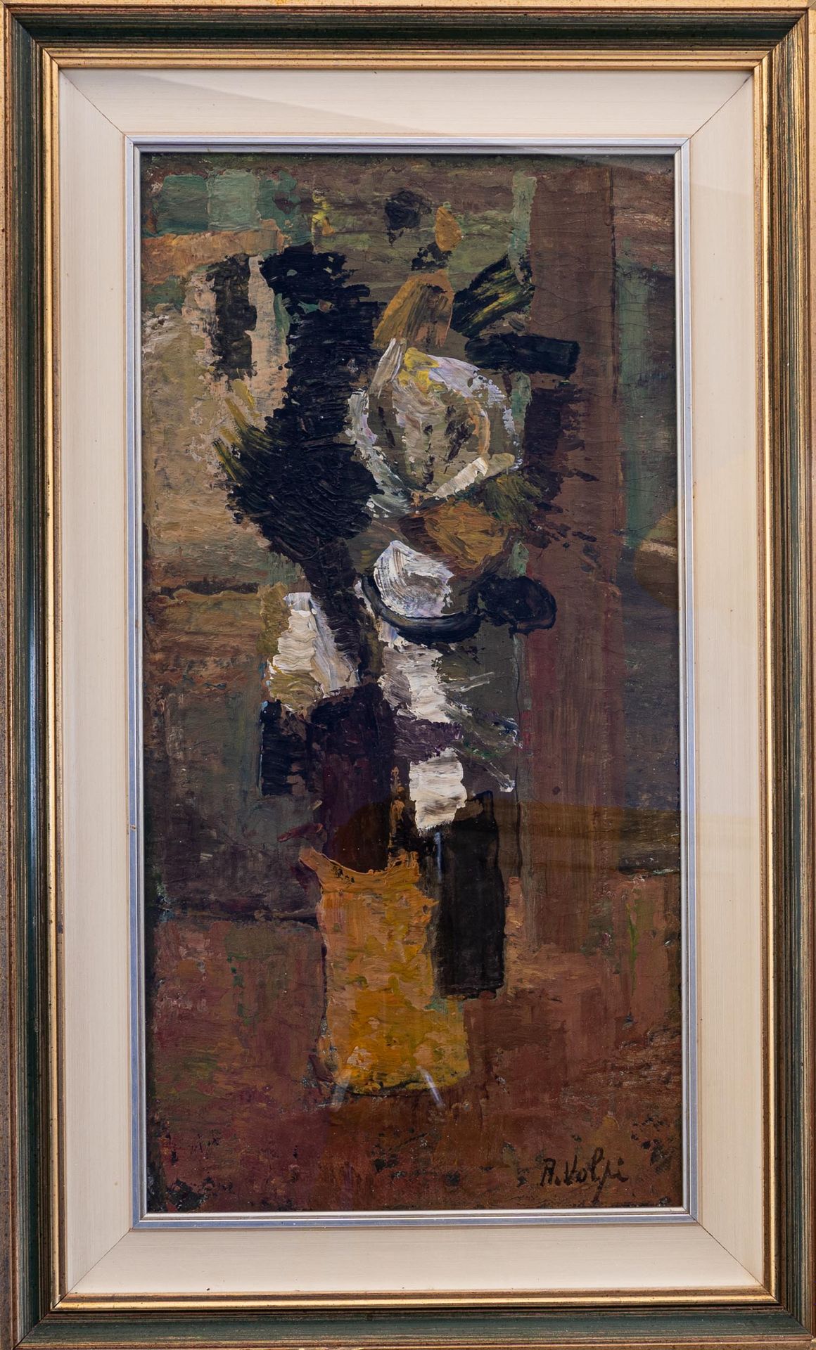ALESSANDRO VOLPI (Pisa 1909 - Pisa 1978) Stilleben

Öl auf Platte

63x33 cm