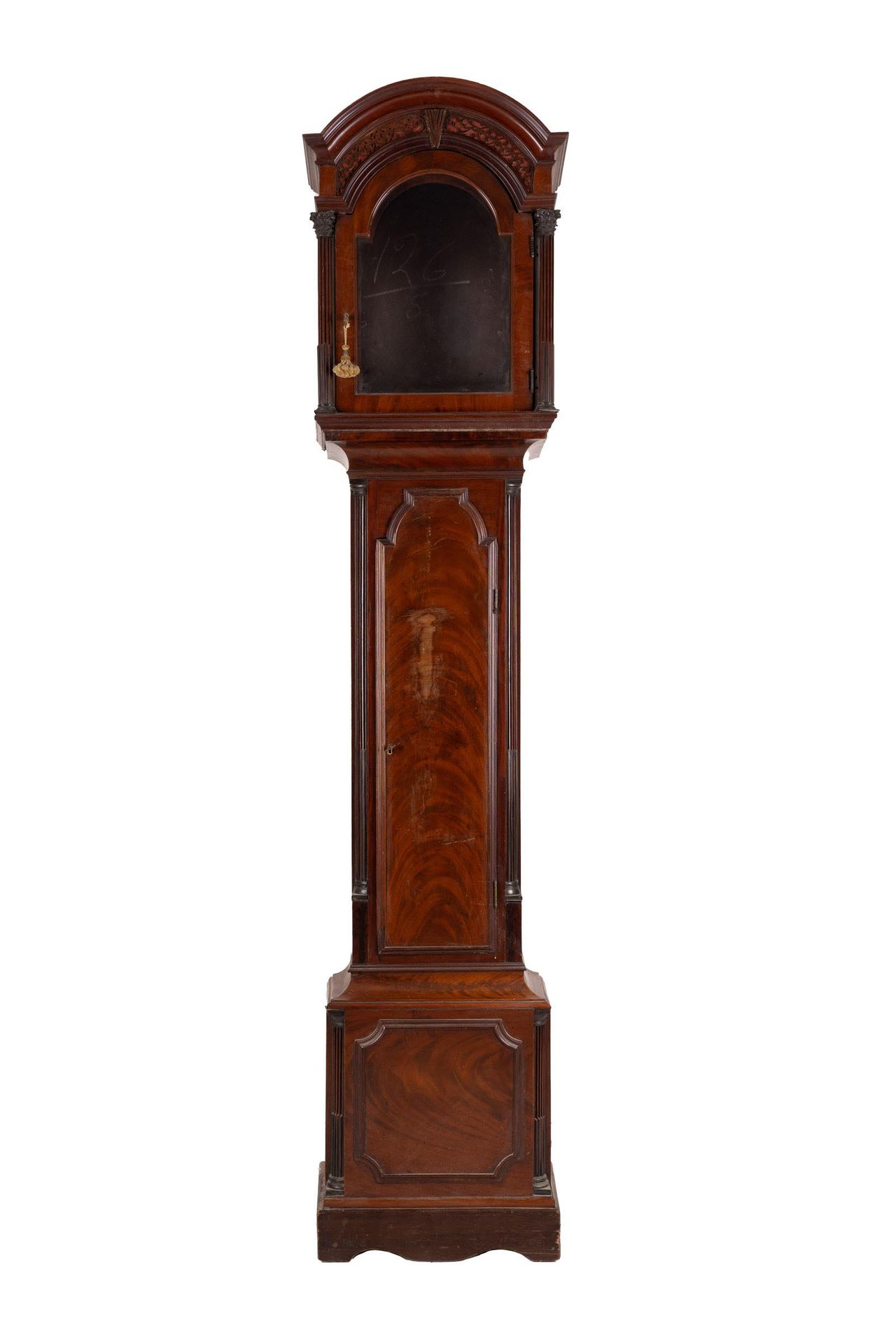 Null Large tower clock


England early 19th century


in mahogany feather, upper&hellip;