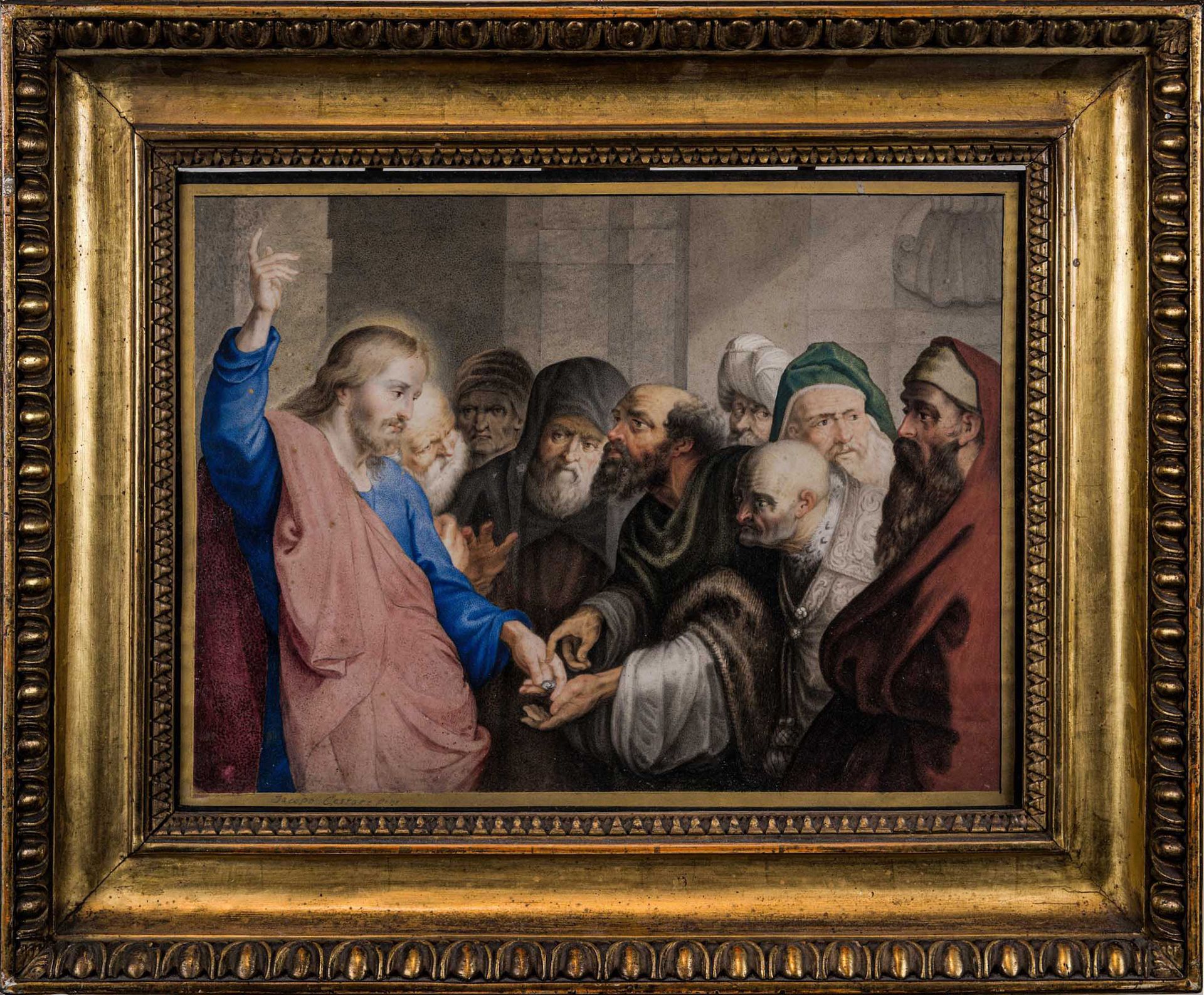 Null Jacopo Cestaro (Bagnoli Irpino 1718 - Naples 1785)，《向凯撒致敬》，Rubens作品

18世纪

&hellip;