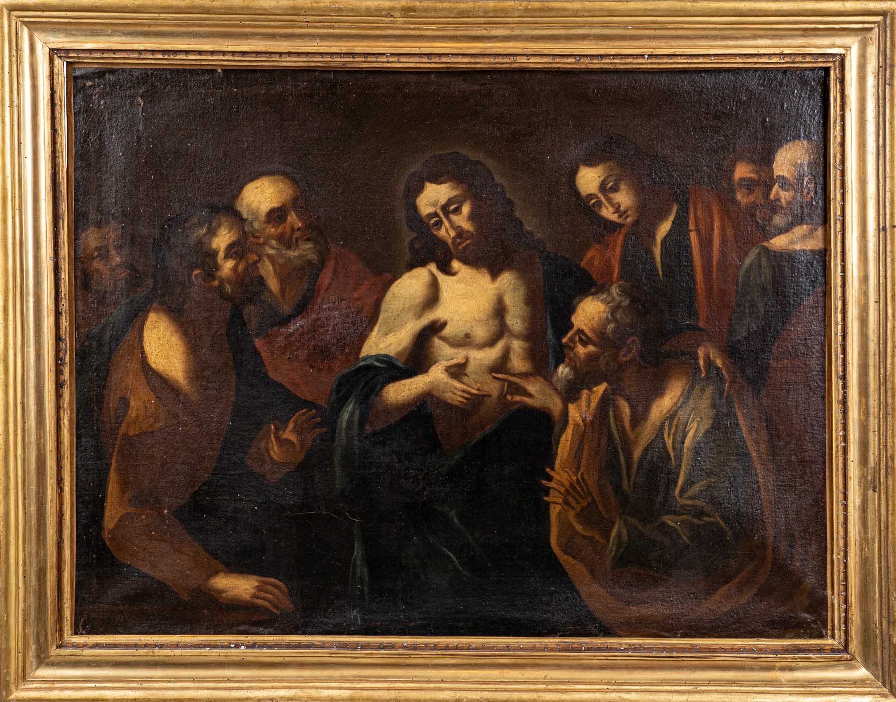 Null Scuola Emiliana, L'Incredulità di San Tommaso 

metà XVII secolo 

olio su &hellip;